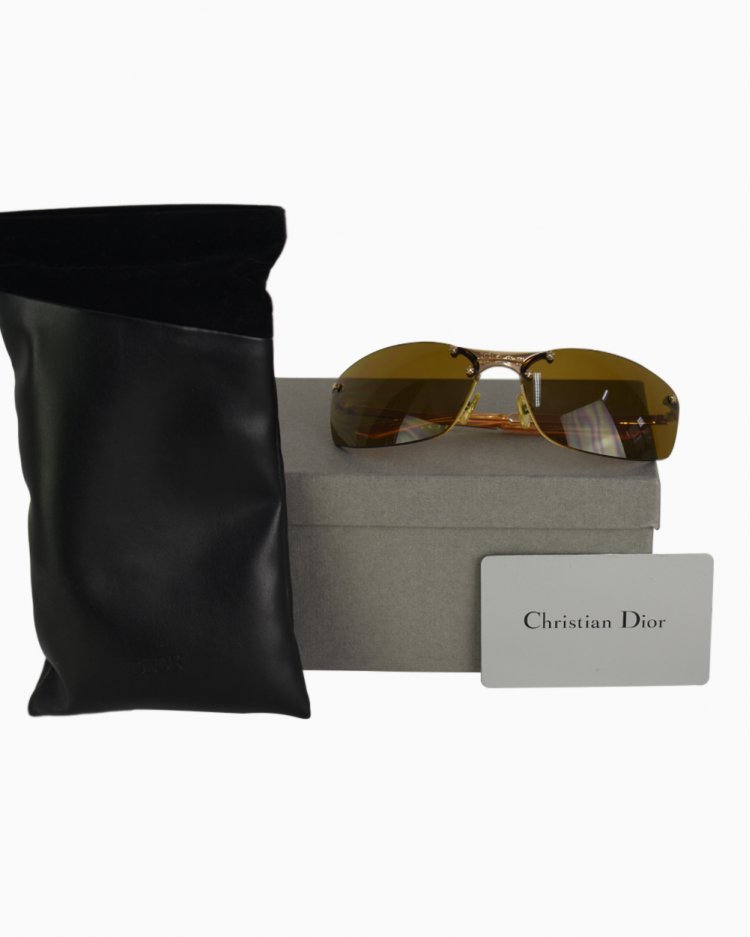 Christian Dior DIOR MINIPOP サングラス Óculos de sol Dior original minipop marrom 00063 feminino